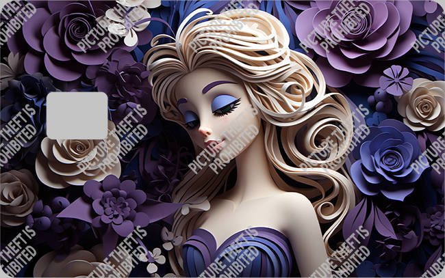 Bank  Card Sticker-BC-2851